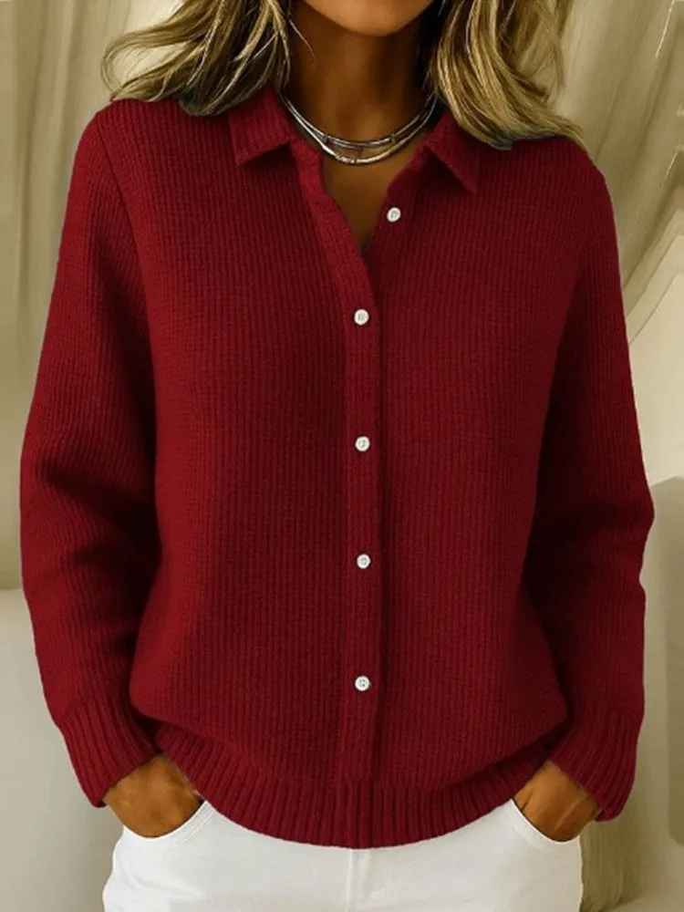 Elsa™ - Cardigan con colletto donna