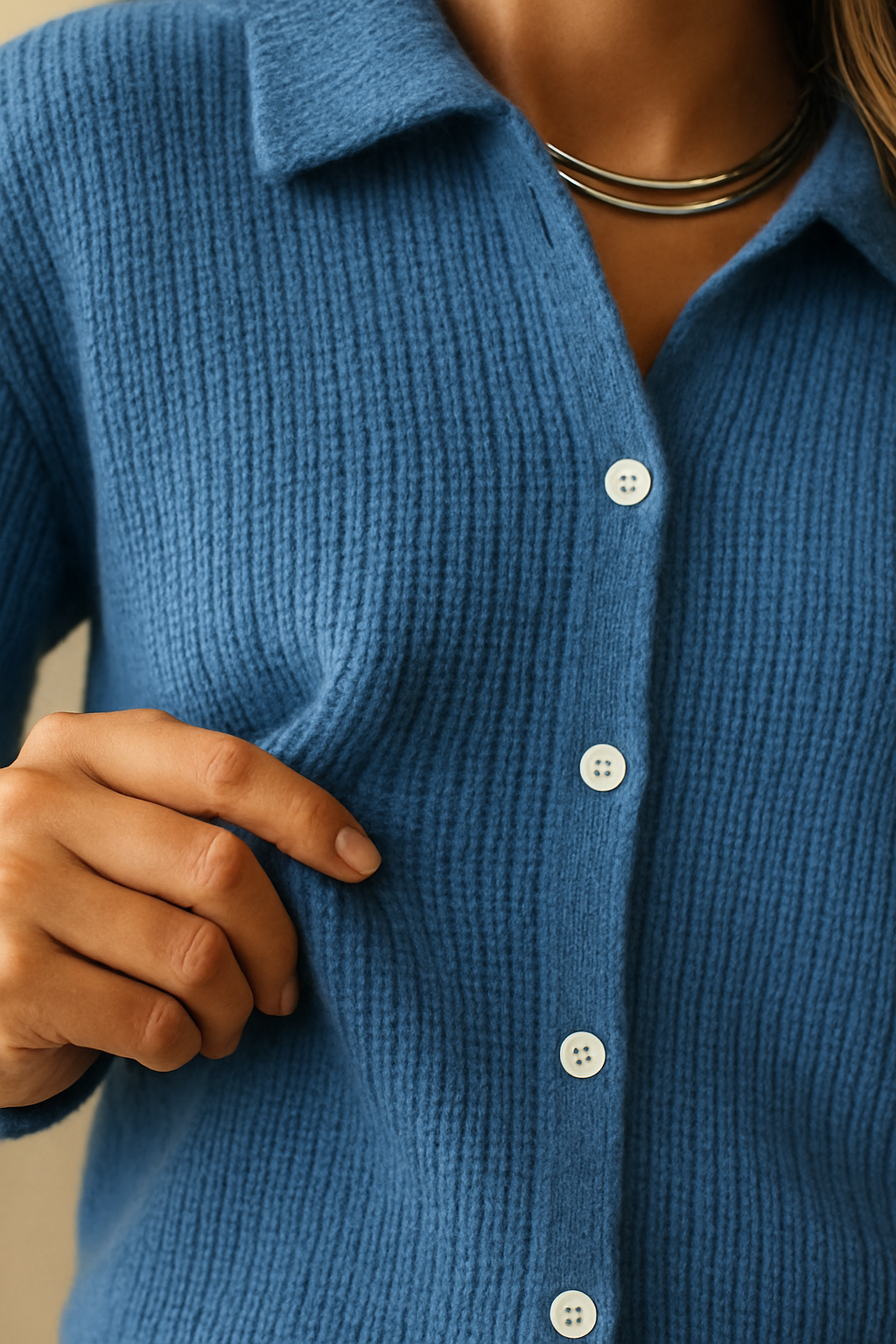 Elsa™ - Cardigan con colletto donna