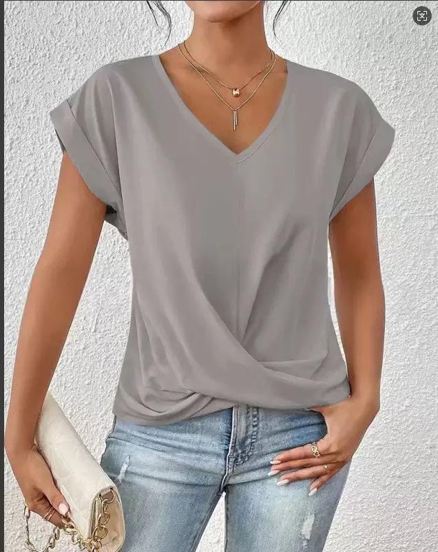 Miriam™ - Lässiges Oberteil mit V-Ausschnitt für Damen