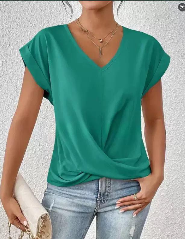 Miriam™ - Lässiges Oberteil mit V-Ausschnitt für Damen
