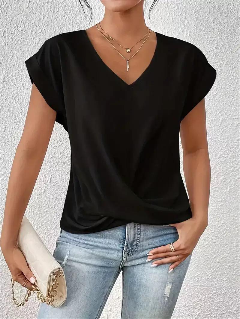 Miriam™ - Lässiges Oberteil mit V-Ausschnitt für Damen