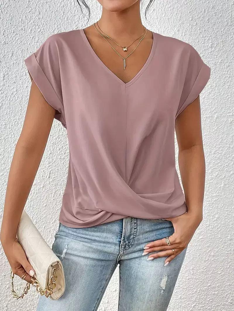 Miriam™ - Lässiges Oberteil mit V-Ausschnitt für Damen