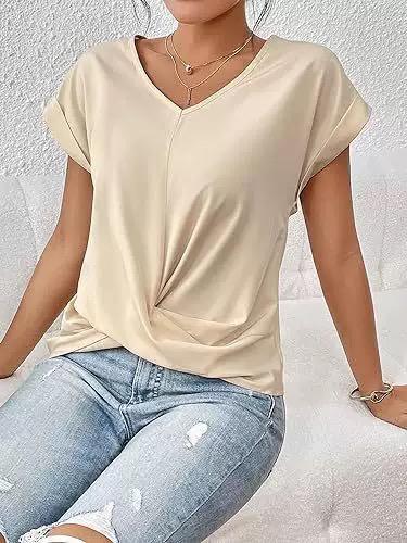 Miriam™ - Lässiges Oberteil mit V-Ausschnitt für Damen