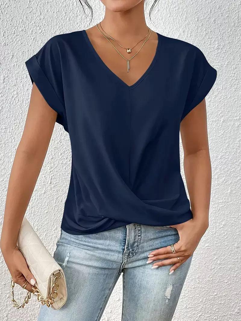 Miriam™ - Lässiges Oberteil mit V-Ausschnitt für Damen