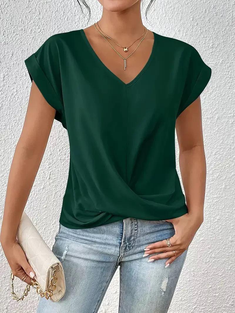 Miriam™ - Lässiges Oberteil mit V-Ausschnitt für Damen